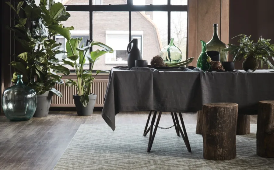 Inspiratiefoto met botanisch groen