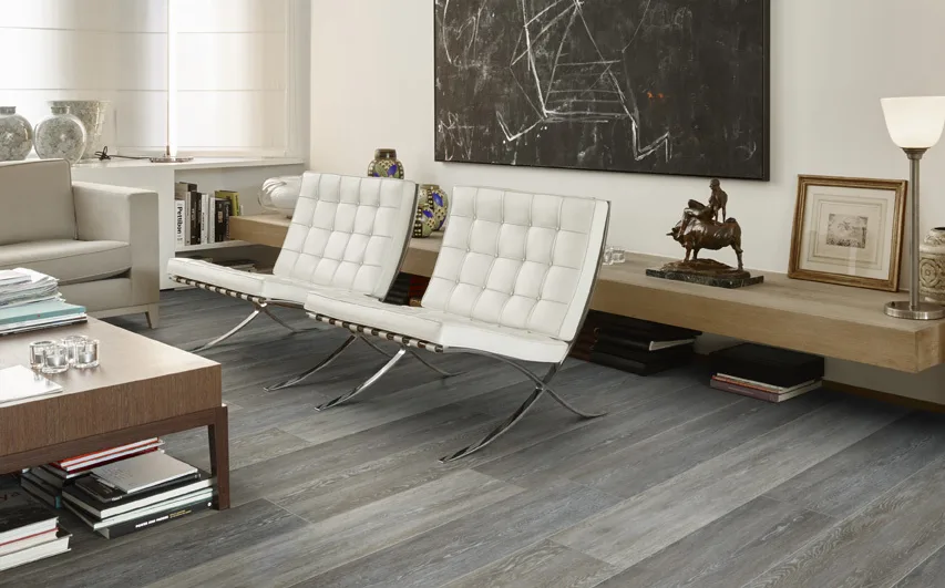 Klassiek elegante woonstijl in de woonkamer