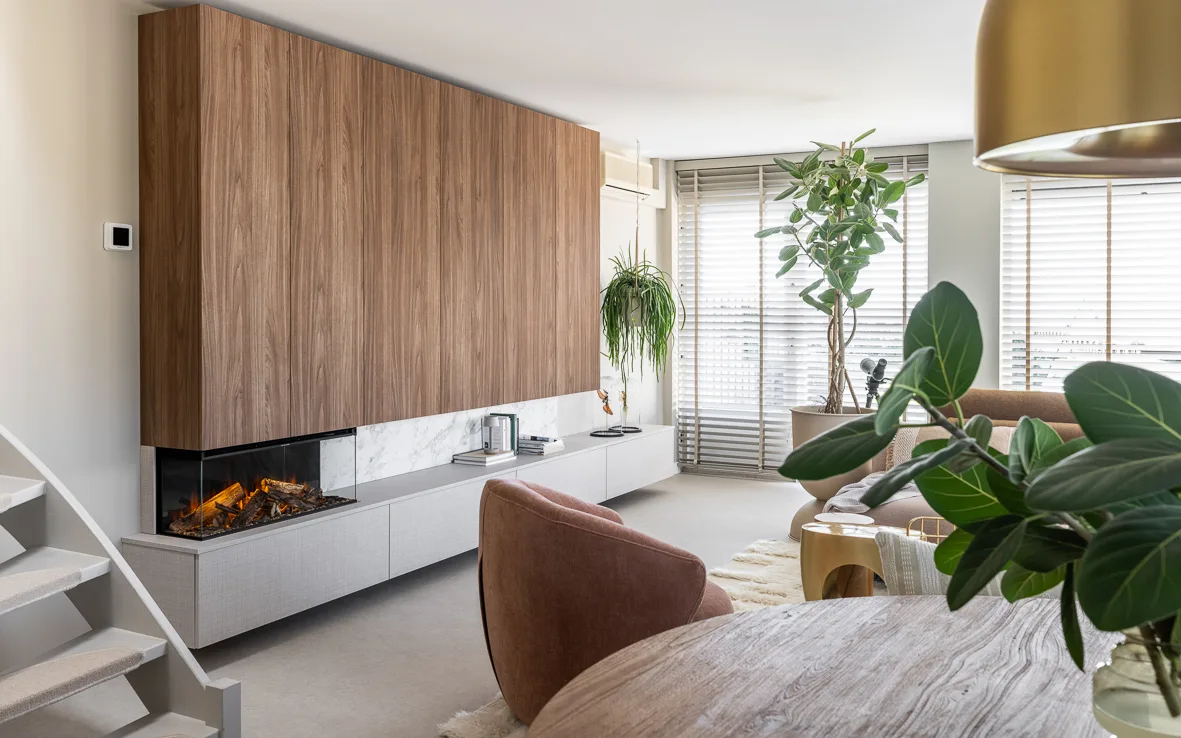 Tv-kast met haard in Vinkeveen - vtwonen