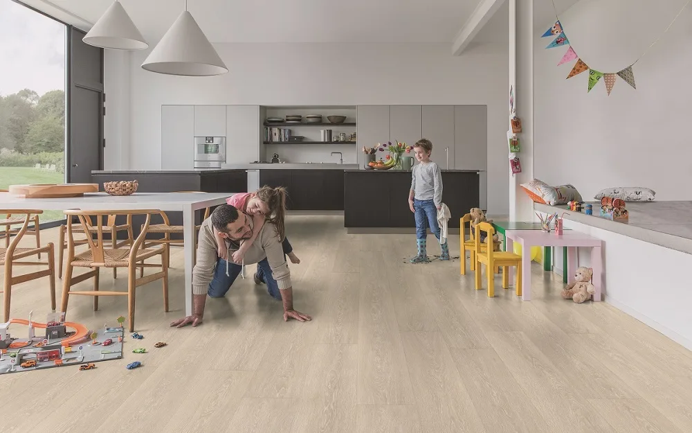 Quick Step laminaatvloer bij Aanhuis.be