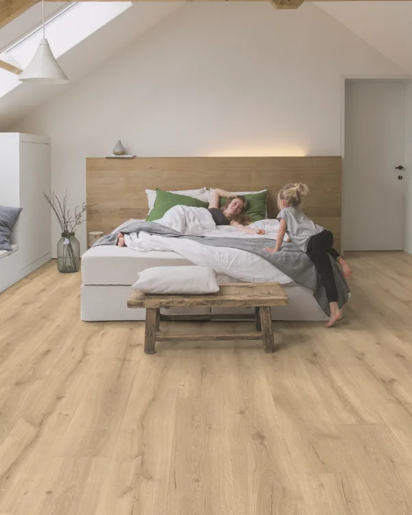 Laminaatvloer van Quick Step bij Aanhuis