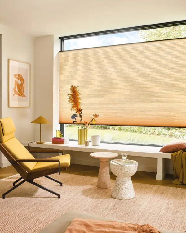 Oranje Duette® Shades® van Luxaflex®