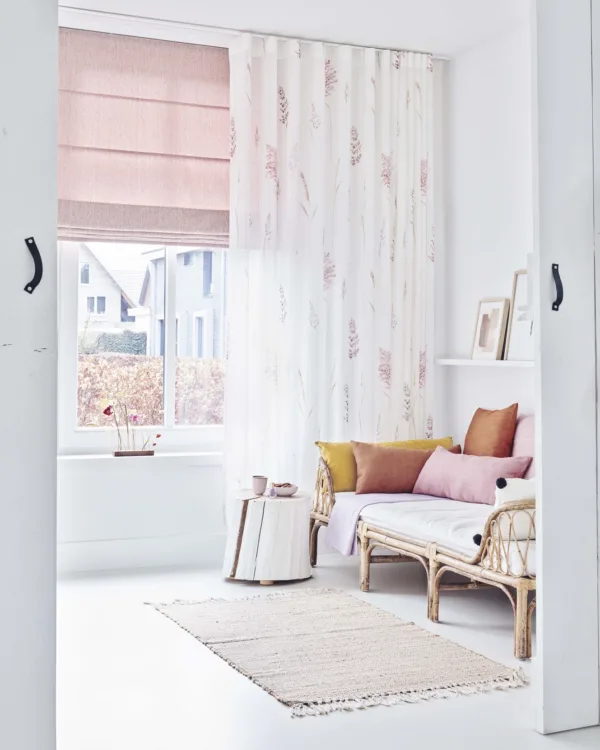 Vitrages met patroon bij Aanhuis