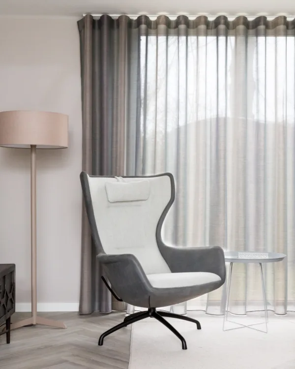 Gordijnen met waveplooi | Vitrages bij Aanhuis