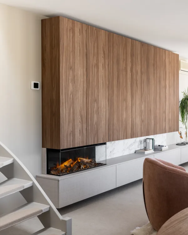 Tv-kast met haard in Vinkeveen - vtwonen