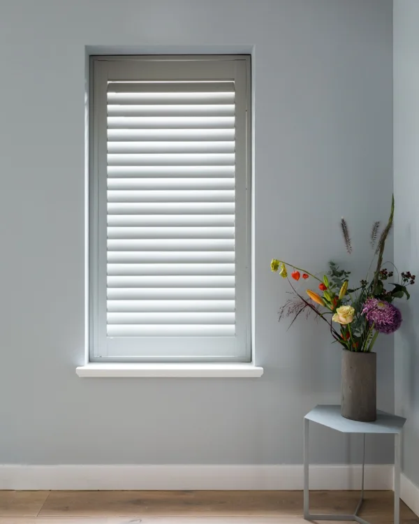 Eiken houten shutters in een woning