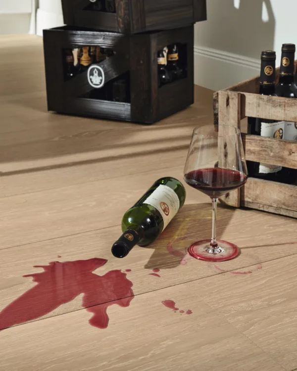 Heditex Meister Lindura Fineerparketvloer met een sterke vlekbestendigheid