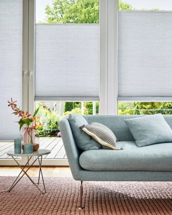 Plisségordijnen en duettes op maat