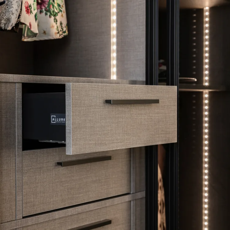 Close-up van kastlade