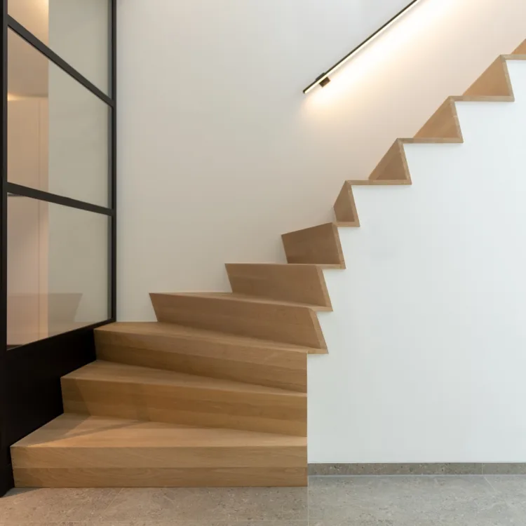 Decotrap Z trap mnet ledgrip in licht eiken tint