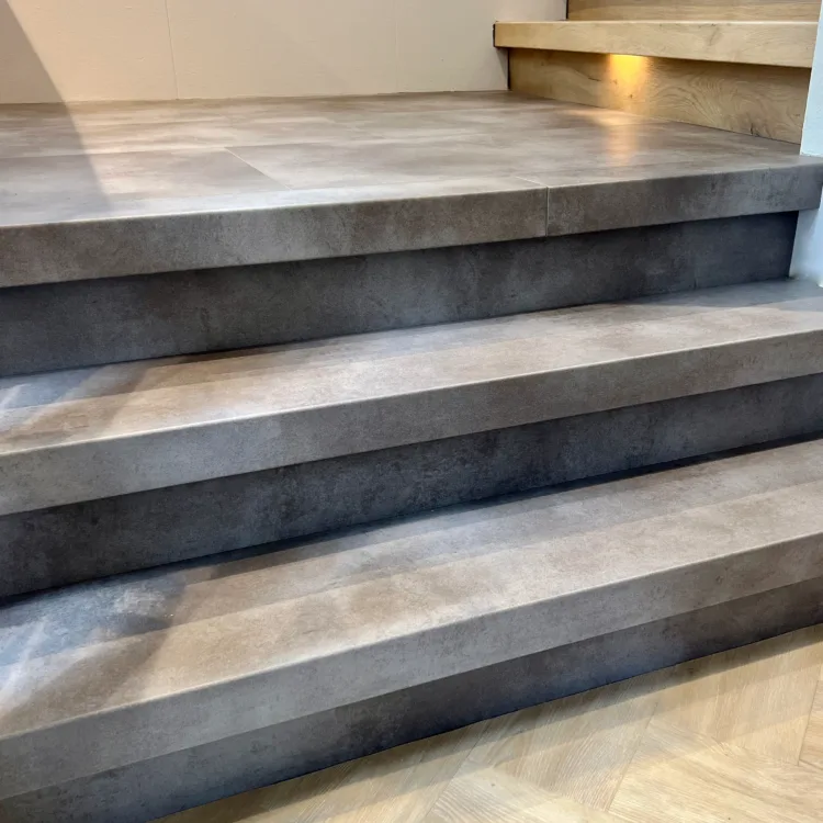 Close-up van de trap